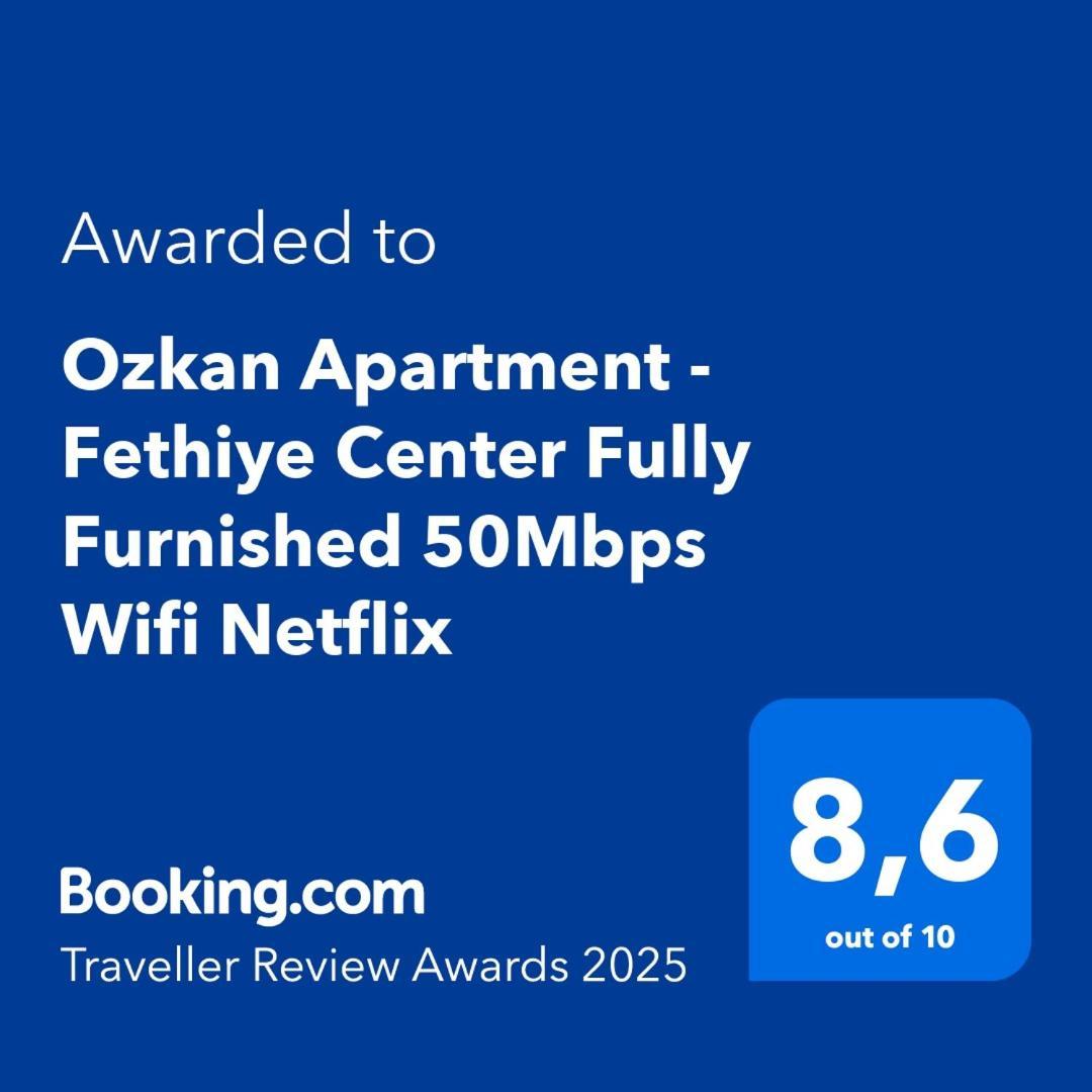 Ozkan Apartment - Fethiye Center Fully Furnished 50Mbps Wifi Netflix Exterior foto
